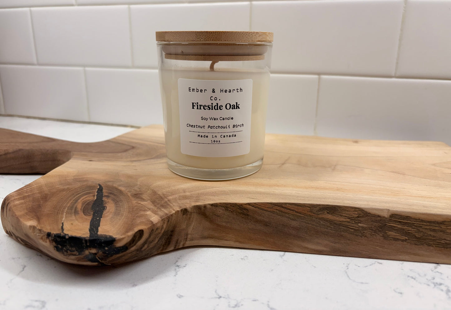 Fireside Oak Soya Candle