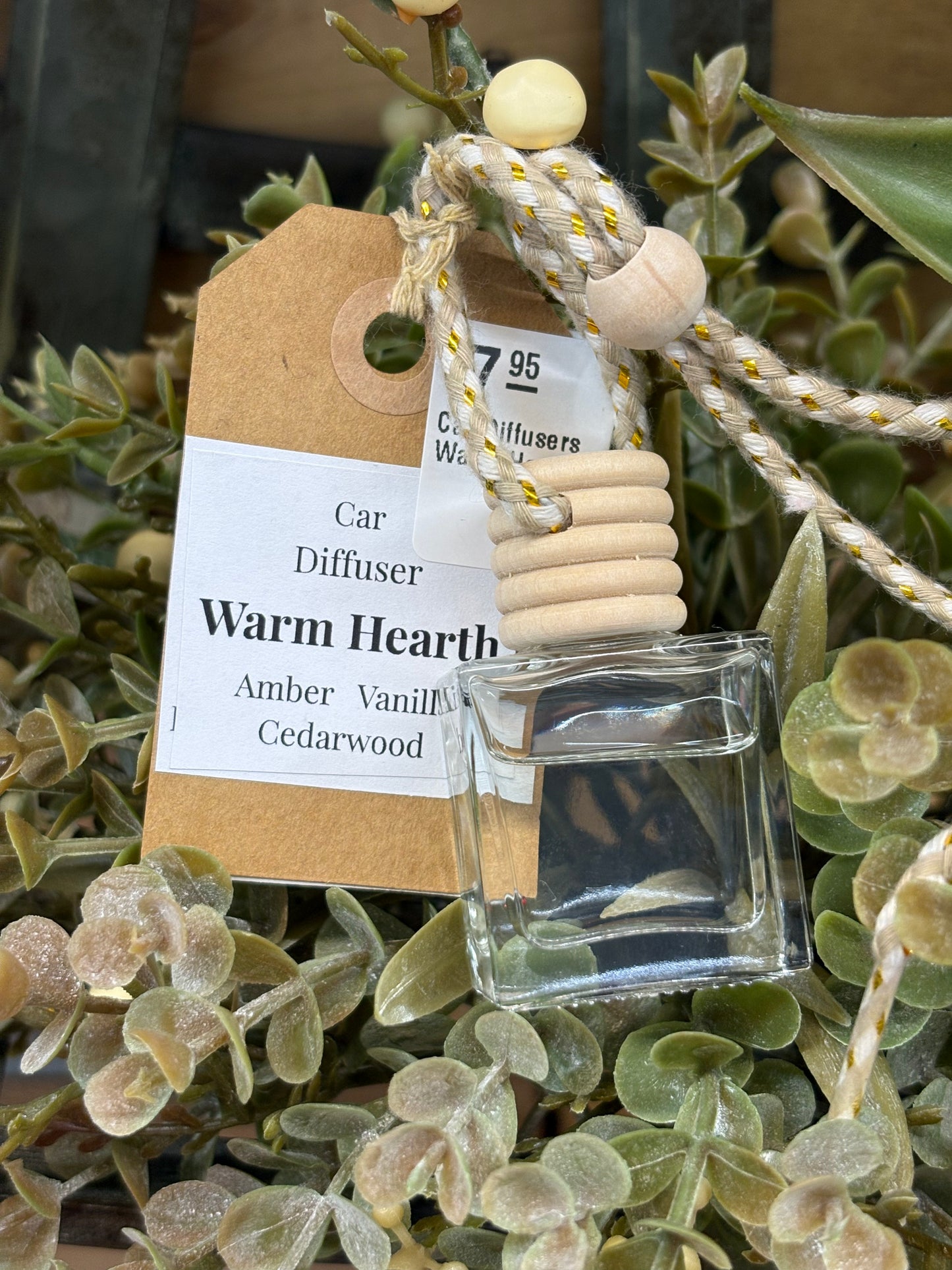 Warm Hearth Car Diffuser